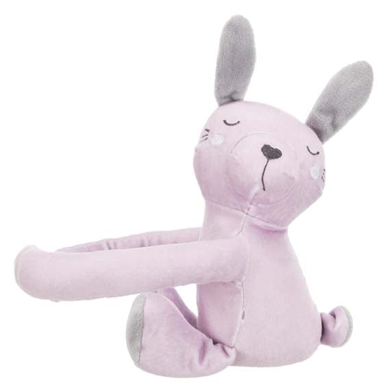 Trixie cuddly set filt/kanin plysch 75×50cm - Grå/ljuslila