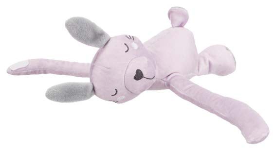 Trixie cuddly set filt/kanin plysch 75×50cm - Grå/ljuslila