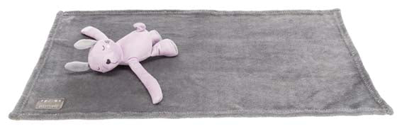 Trixie cuddly set filt/kanin plysch 75×50cm - Grå/ljuslila