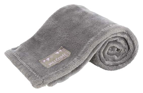 Trixie cuddly set filt/kanin plysch 75×50cm - Grå/ljuslila
