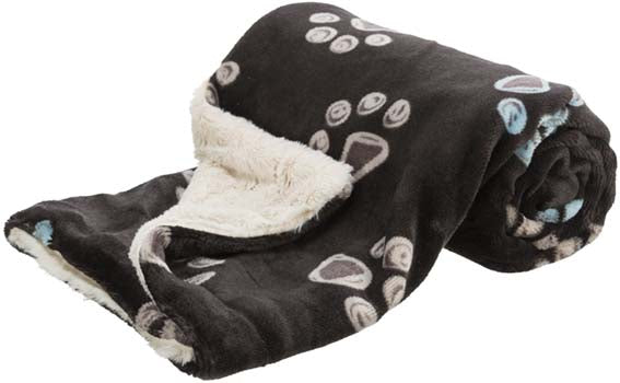 Trixie Jimmy filt plysch 100×70 cm - Taupe/beige