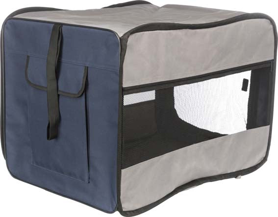 Trixie (BV) Nylonbur Twister S: 45×45×64 cm - Blå/grå