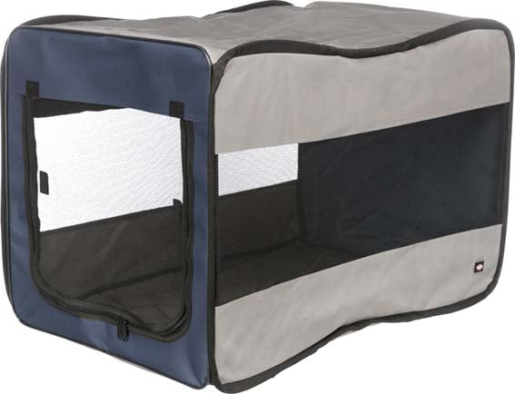 Trixie (BV) Nylonbur Twister M: 50×52×76 cm - Blå/grå