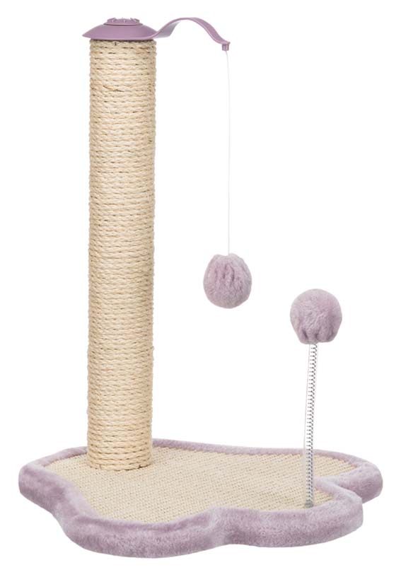 Trixie Junior klöstass med rulle 40×50×38 cm - Ljuslila