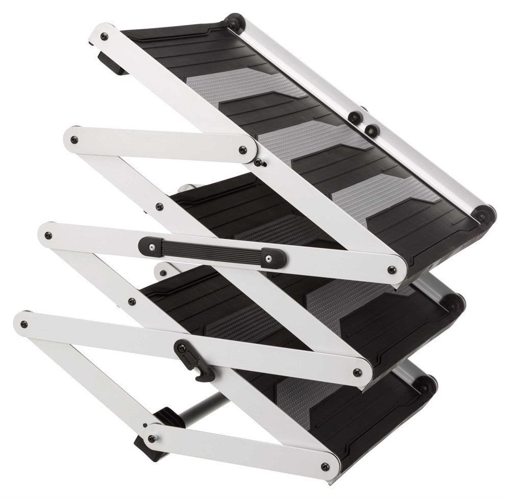 Trixie Trappa 3-stegs hopfällbar alu b:37 h:till 57cm djup: till 120cm