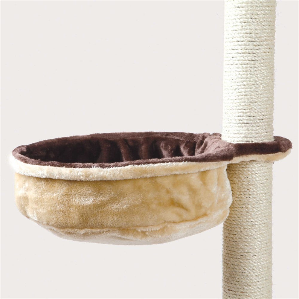 Trixie Hammock t klös metallram ø 38 cm - Beige/brun
