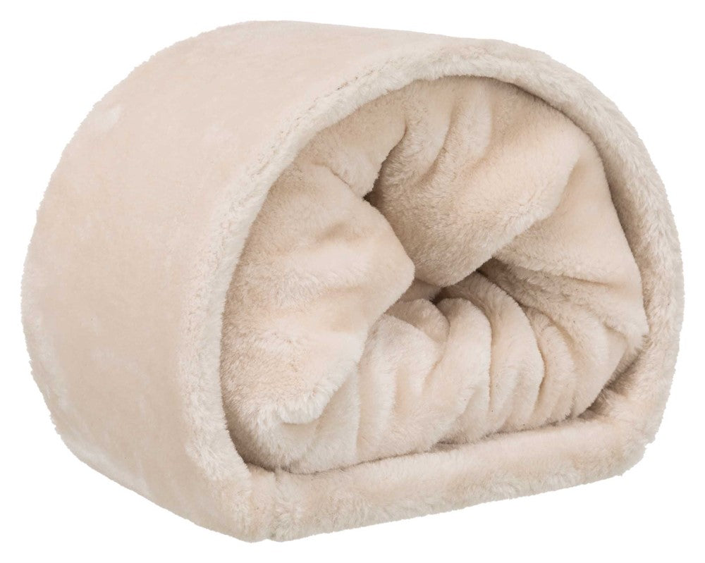 Trixie Gnagartunnel för kanin/marsvin plysch - Beige