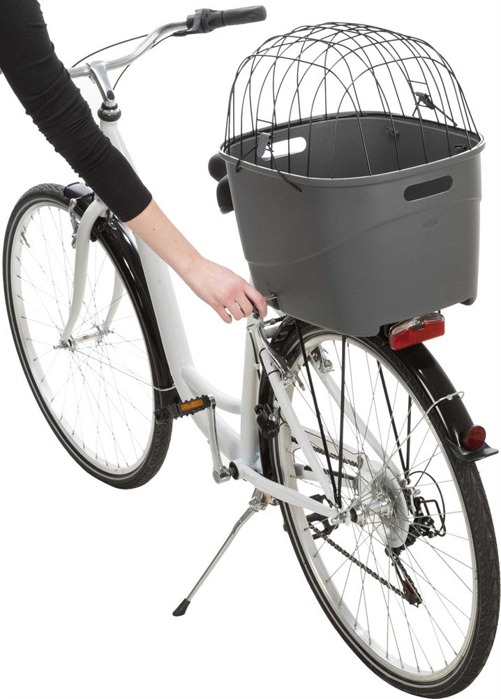 Trixie Cykelkorg för pakethållare (6kg) 36×47×46cm - Grå