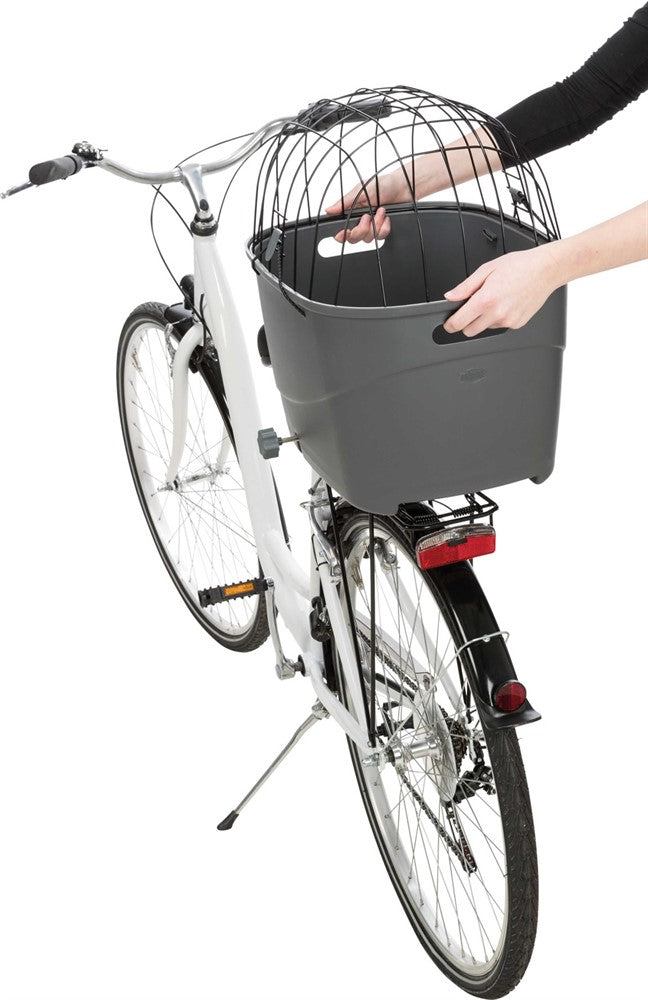 Trixie Cykelkorg för pakethållare (6kg) 36×47×46cm - Grå