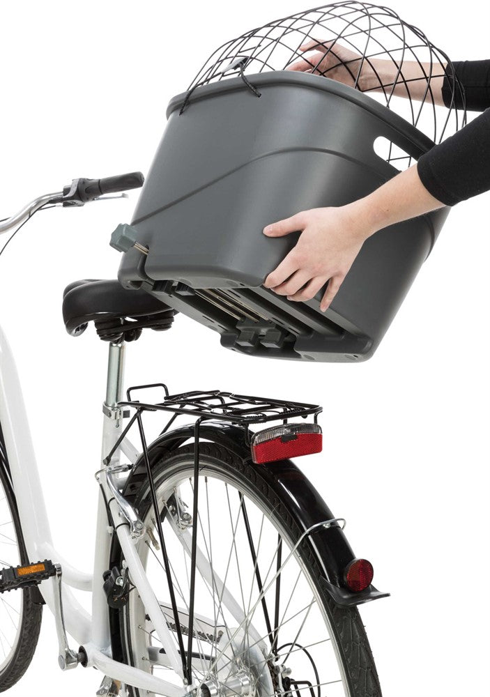 Trixie Cykelkorg för pakethållare (6kg) 36×47×46cm - Grå