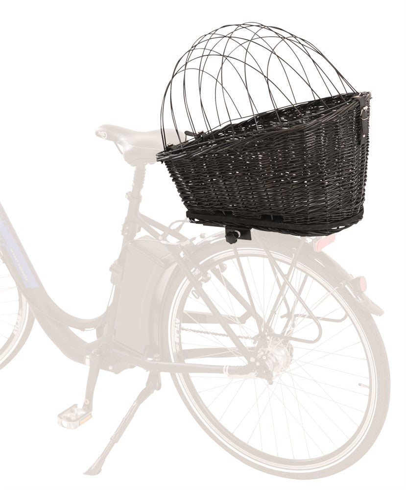 Trixie Cykelkorg för pakethållare pil 35xh49x55 cm - Svart
