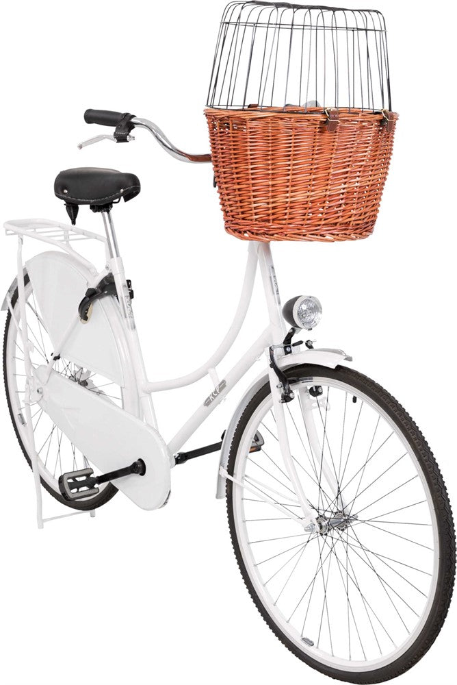 Trixie Cykelkorg front med galler (5kg) 44x48x33 cm - Brun