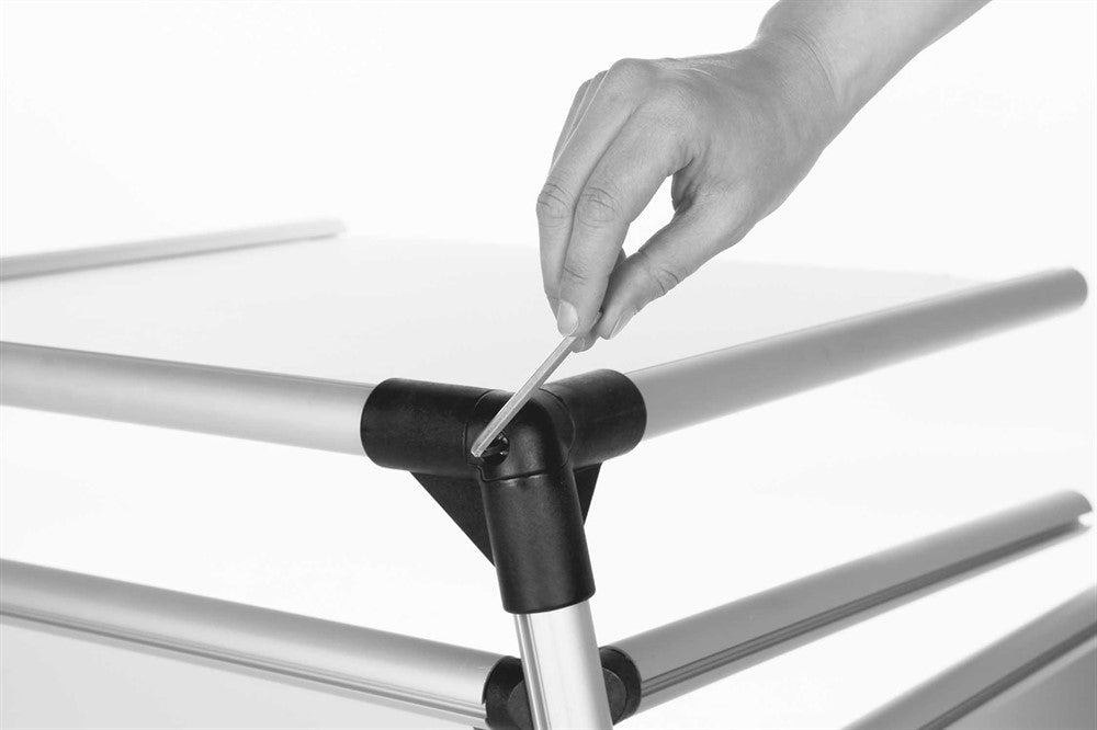 Trixie Bilbur aluminium Silver - L: 93xh64x81 cm