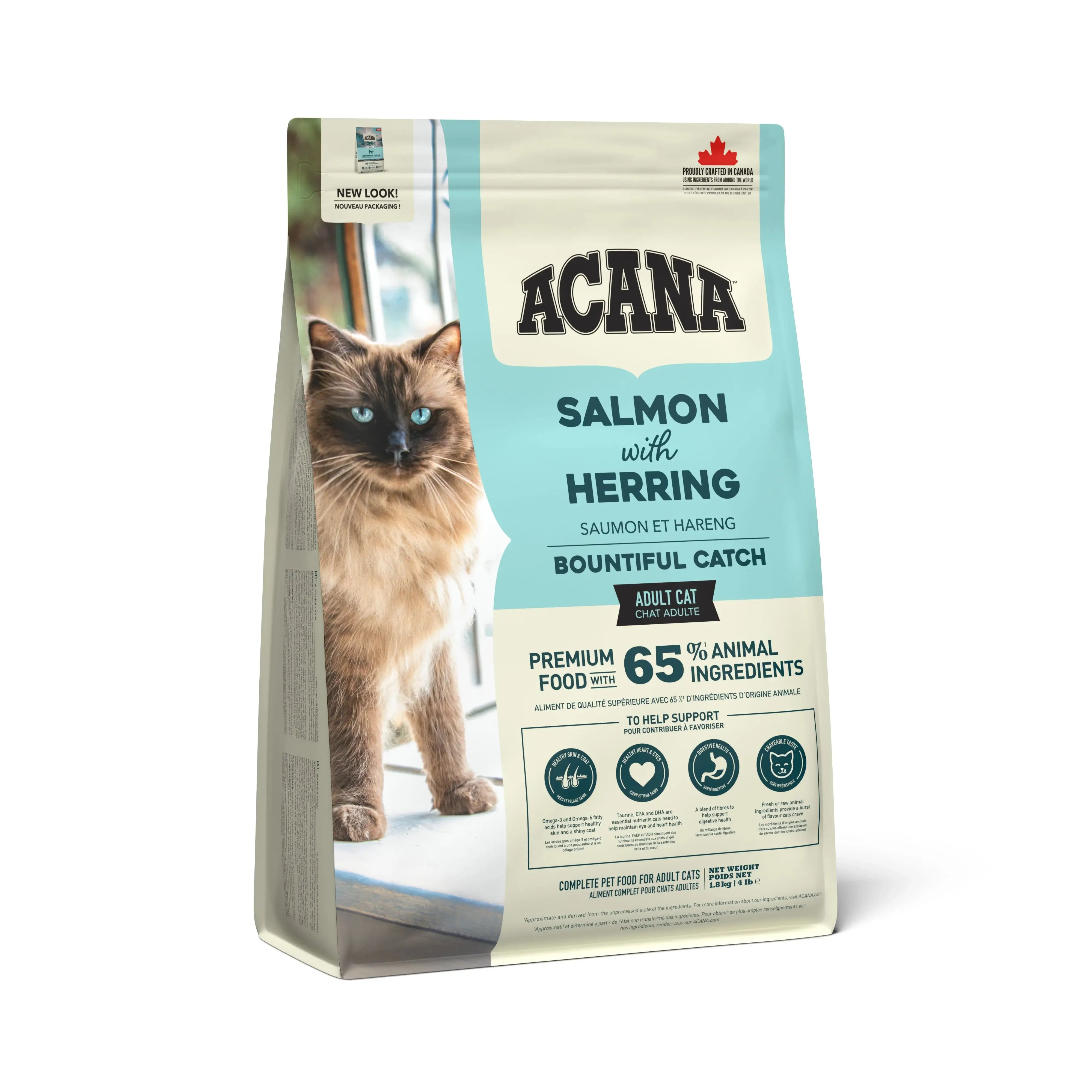 Acana Adult Bountiful Catch Torrfoder För Katt