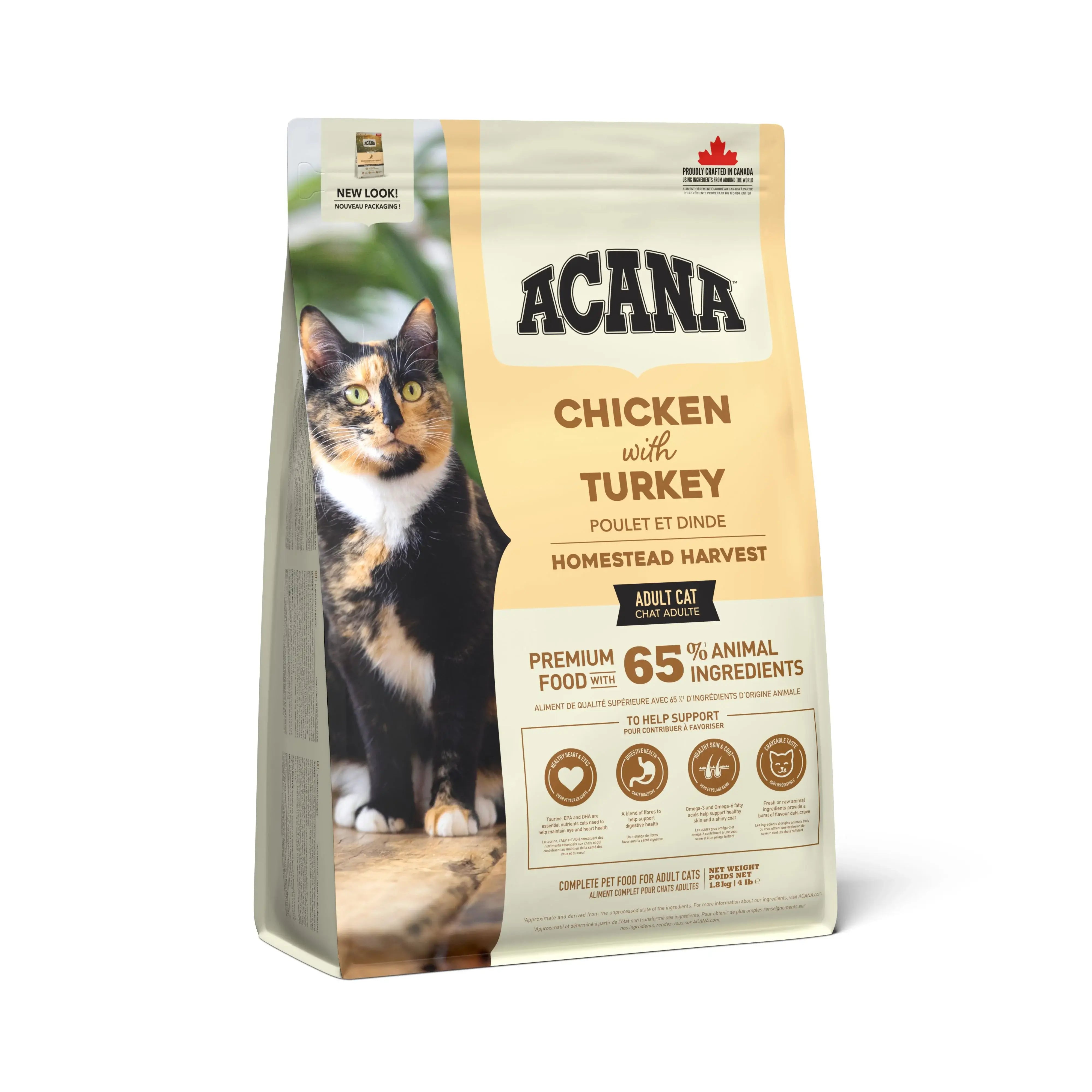 Acana Adult Homestead Harvest Torrfoder För Katt