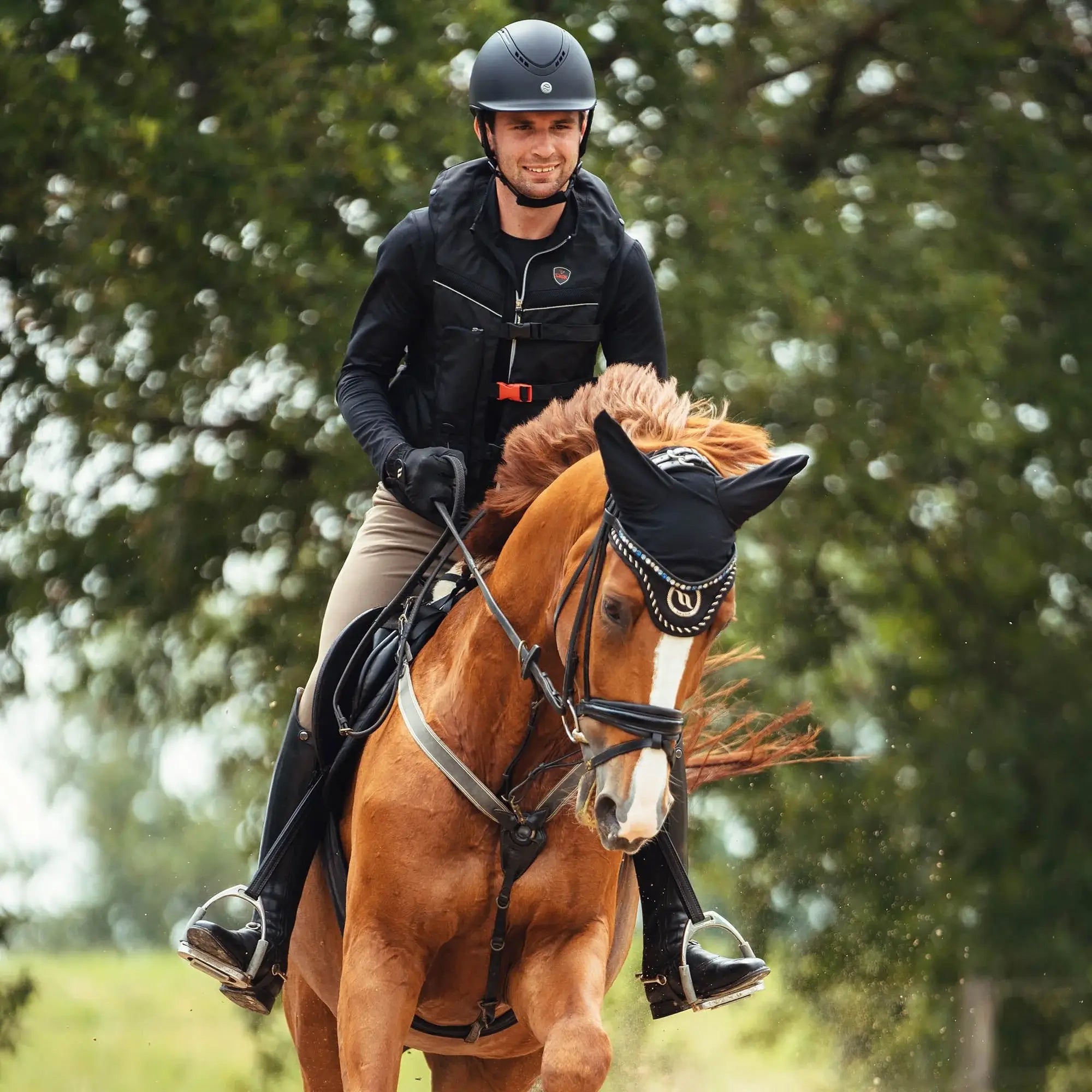 Back on Track Säkerhetsväst Spark Air – Svart