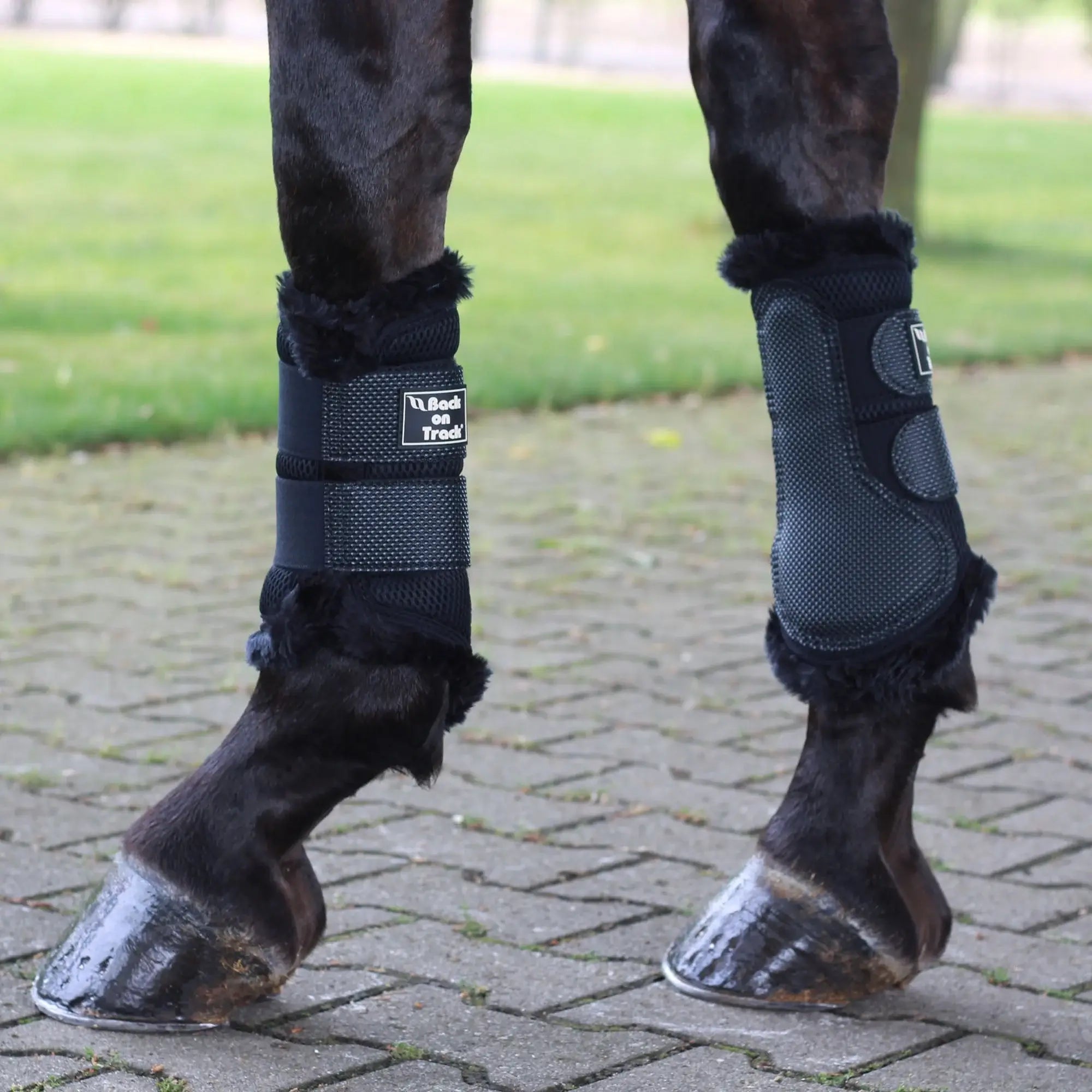 Back on Track Strykkappor 3D Mesh Fur – Svart