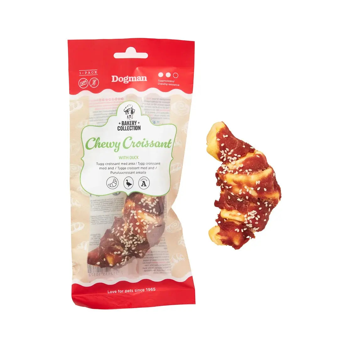 Dogman Bakery Collection Tugg Croissant Med Anka 12,5cm