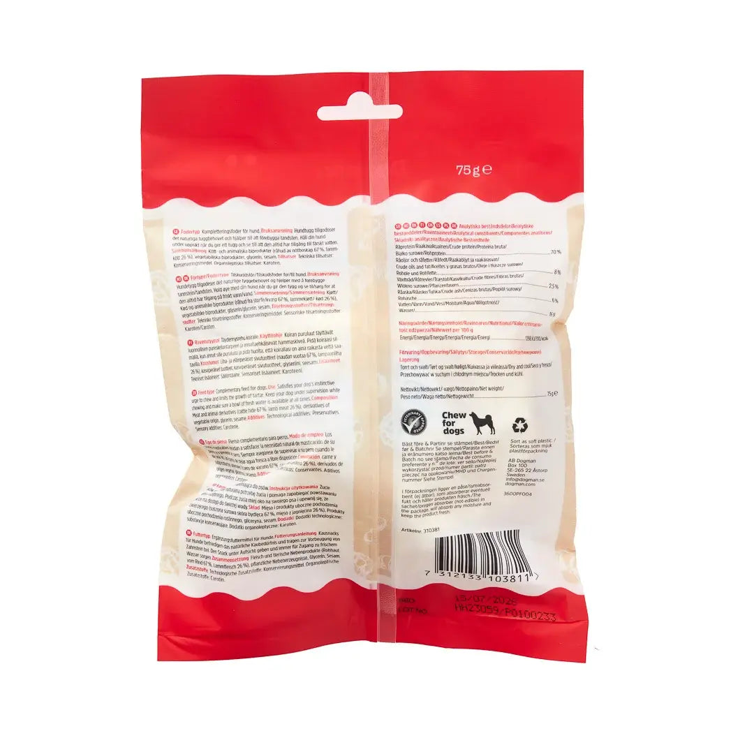 Dogman Bakery Collection Tuggkringla Med Lamm 12,5cm