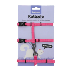 Dogman Kattsele-set Findus Rosa