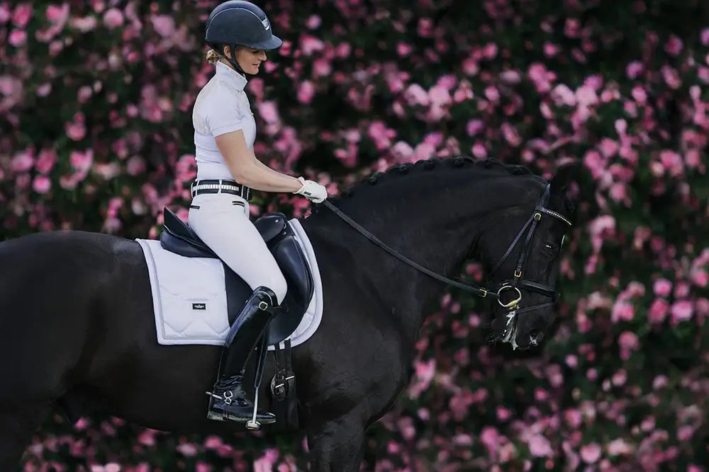 Equestrian Stockholm Benlindor - Vit/Silver