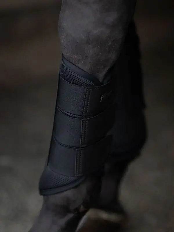 Equestrian Stockholm Classic Mesh Benskydd - All Black
