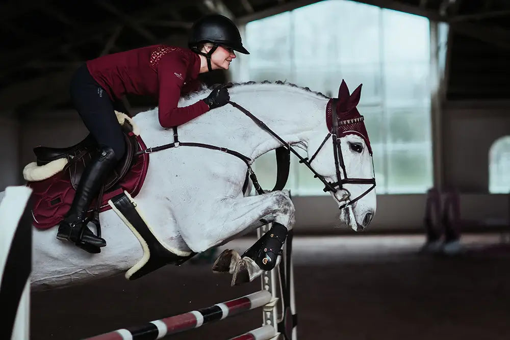 Equestrian Stockholm Hoppschabrak - Bordeaux