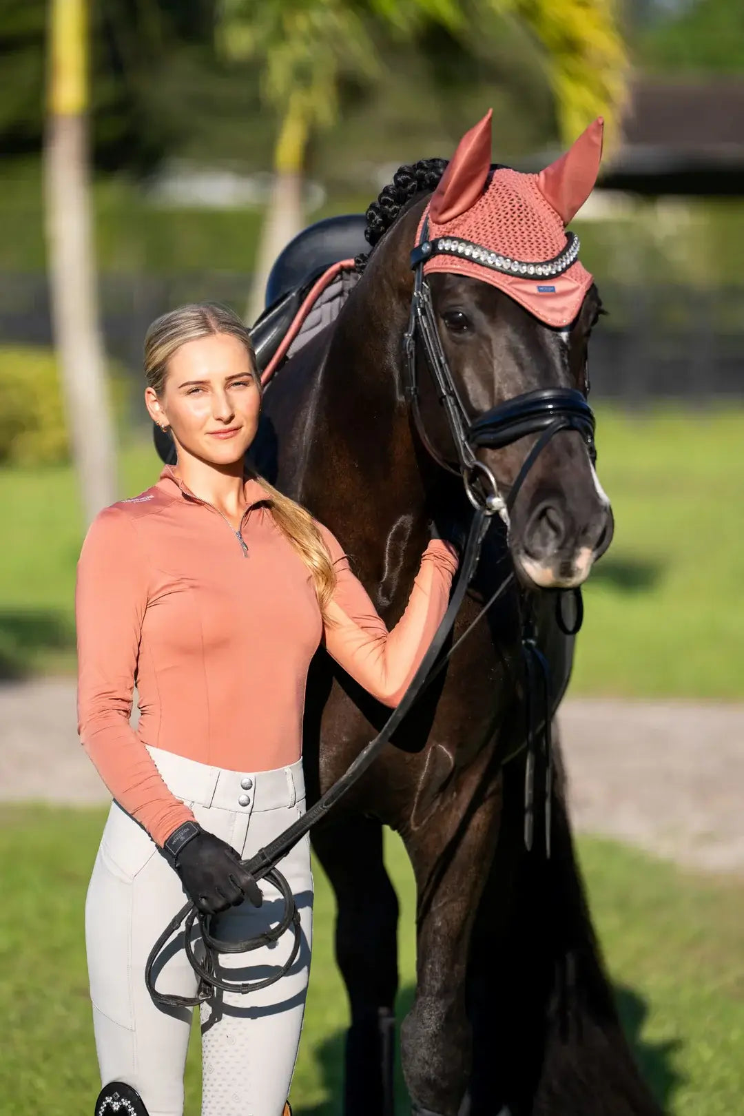 Equestrian Stockholm Huva - Coral