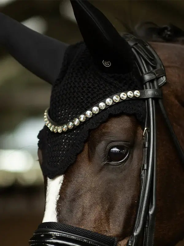 Equestrian Stockholm Vadderad Huva - Clean Black