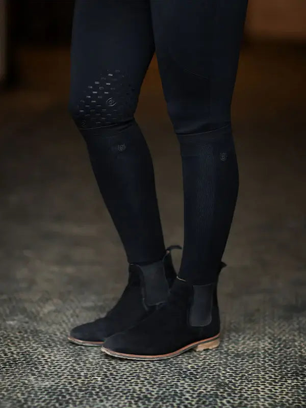 Equestrian Stockholm Ridstrumpor Bamboo Blend - Black