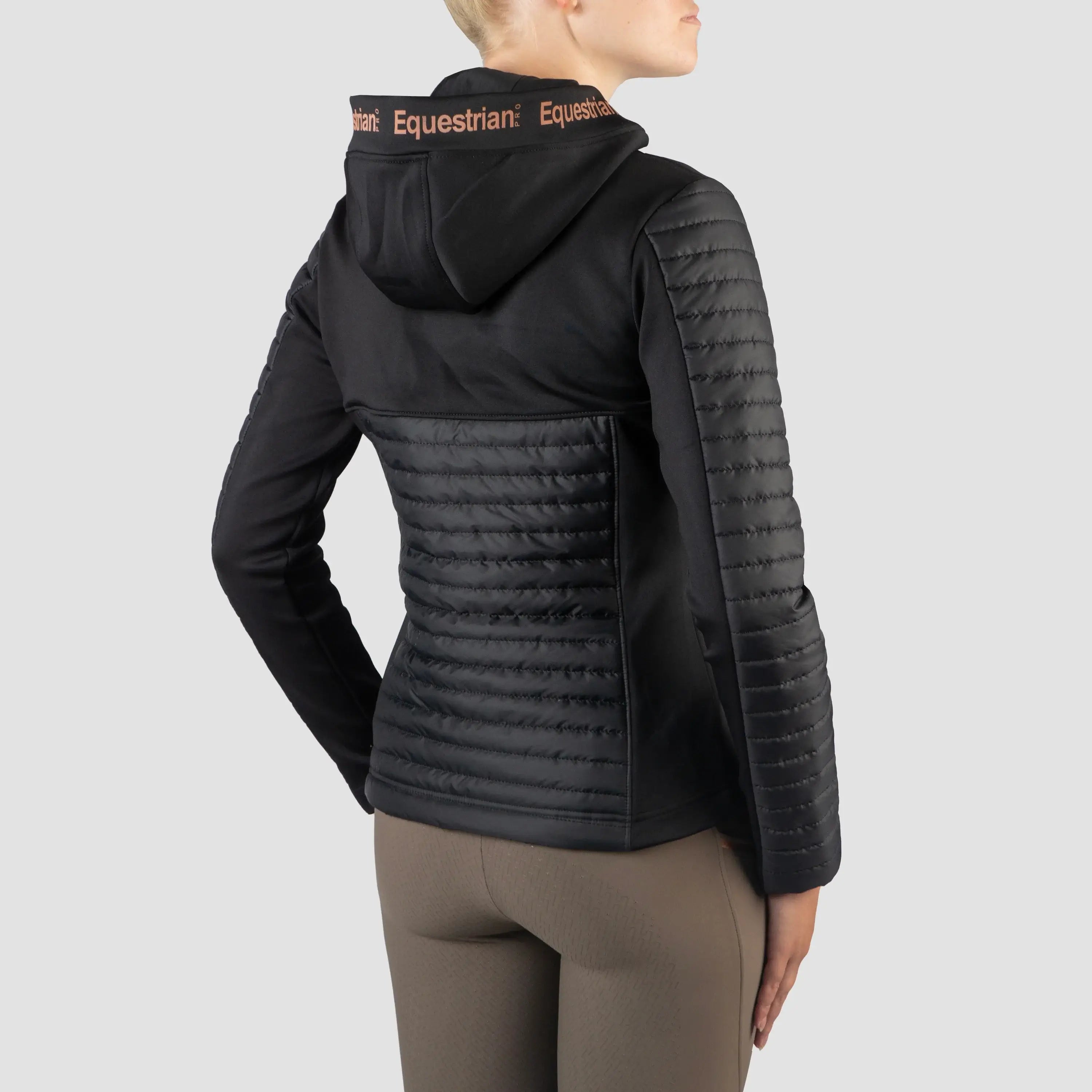 Horka Equestrian Pro pufferjacka Magnificent - Svart