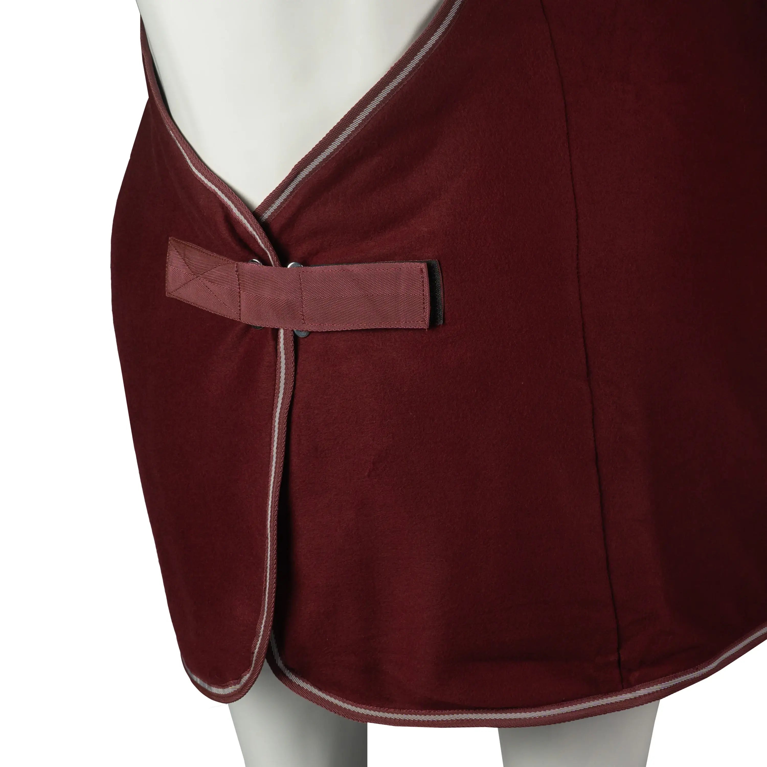 Horka Fleece Svettäcke Economy - Bordeaux
