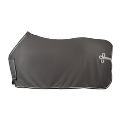 Horka Fleecetäcke med bröstflap & ornament - Grå