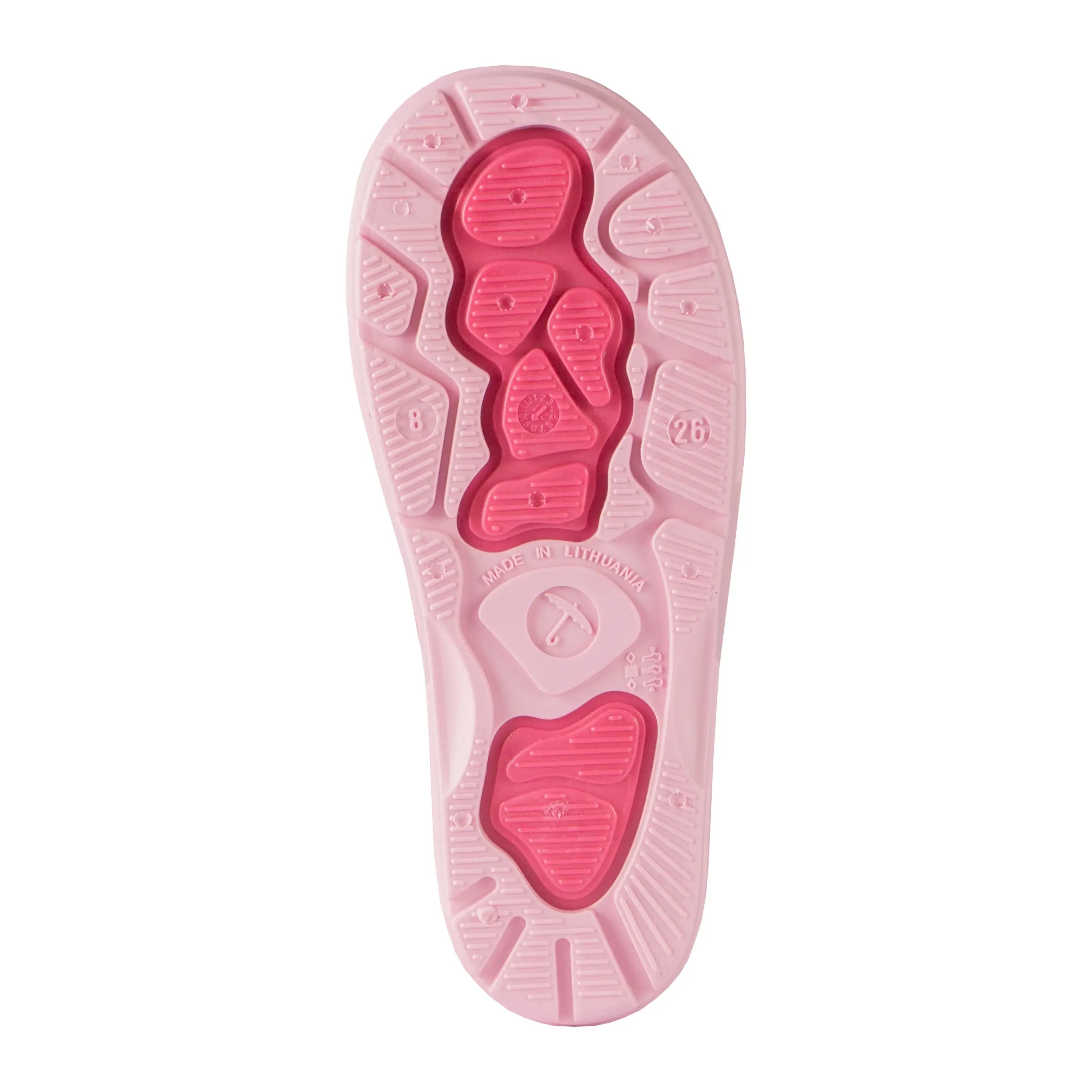 Horka Gummistövlar Barn - Rosa med häst