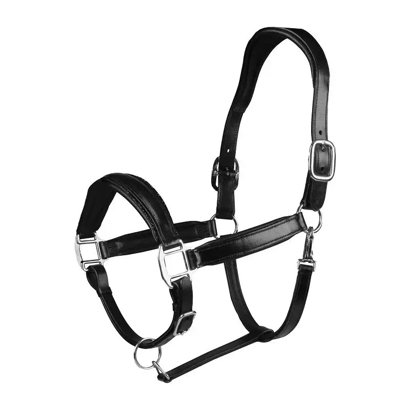 Horka Lädergrimma Brilliance – Black