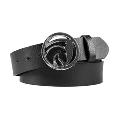 Horka Bälte - Svart/Silver