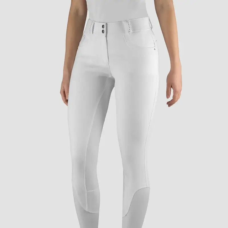 Horka Ridbyxor Annalise Barn - Vit