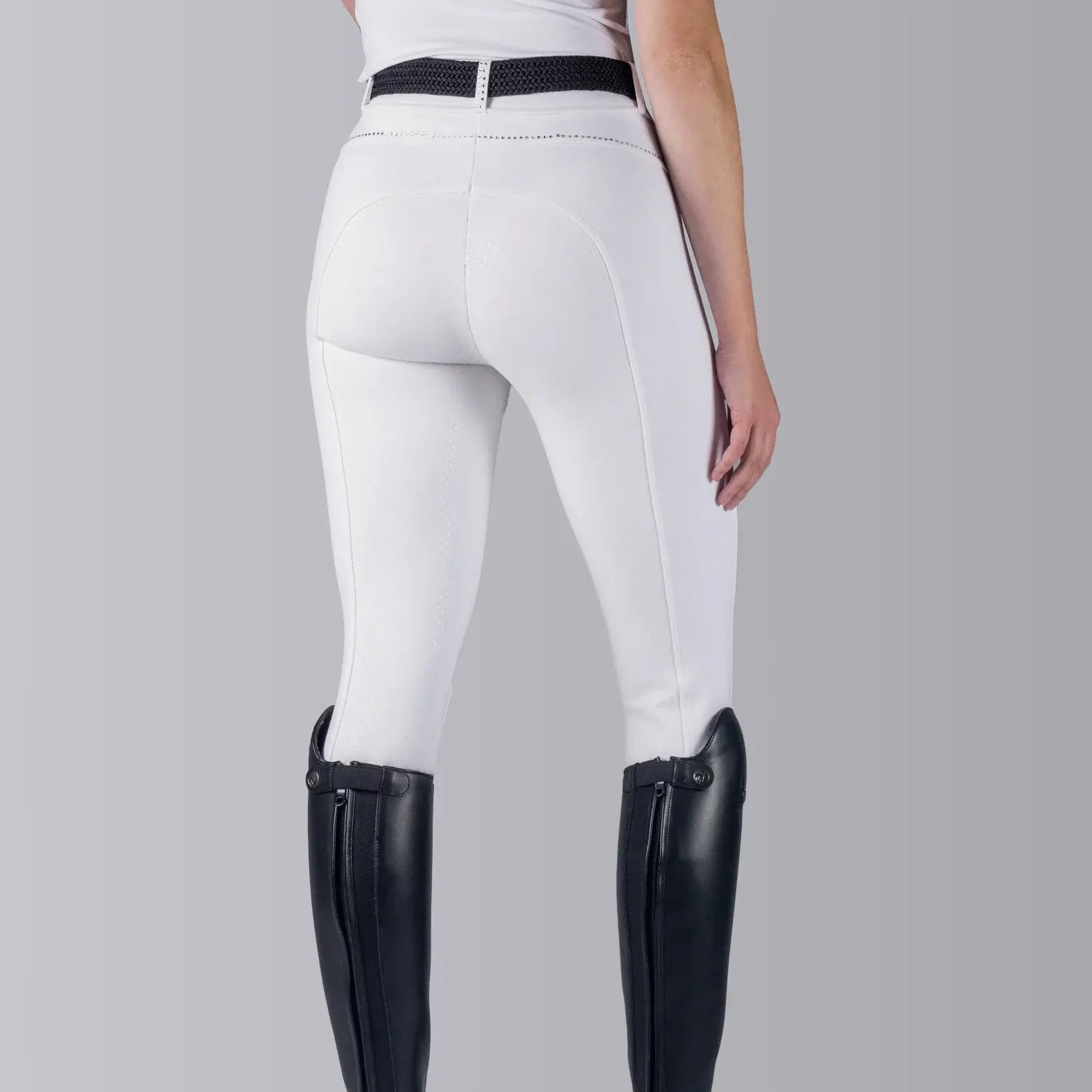 Horka Ridbyxor Annalise Dam - Vit