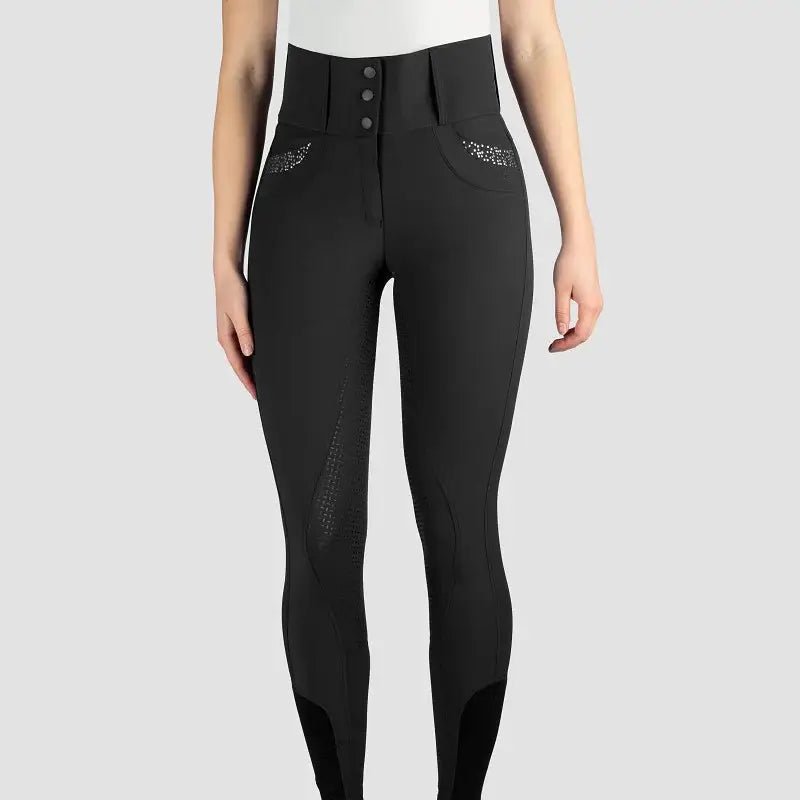 Horka Ridbyxor Elegance Dam - Svart