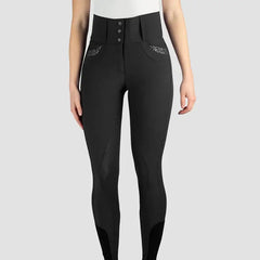 Horka Ridbyxor Elegance Dam - Svart