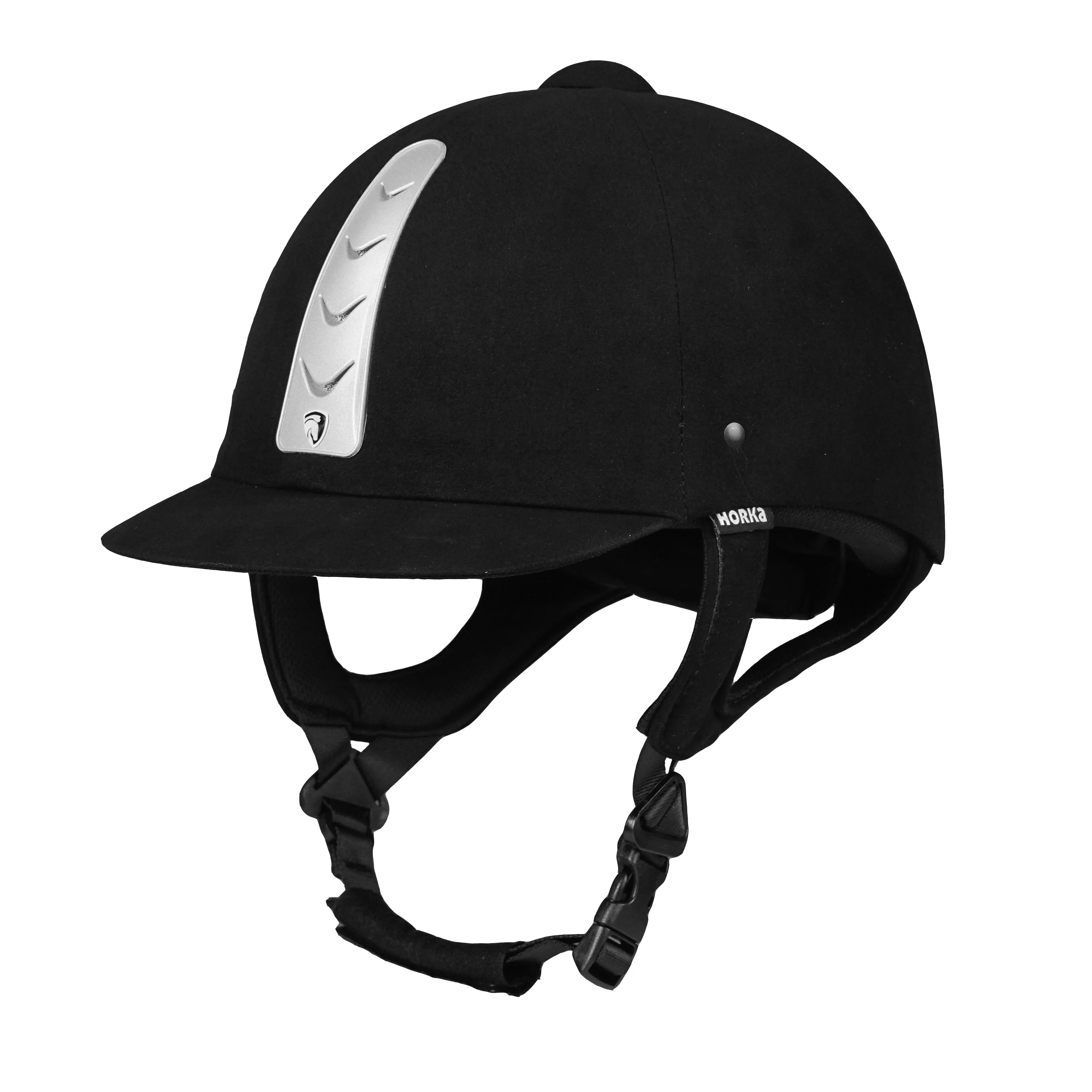 Horka Ridhjälm Hawk Leather - Svart