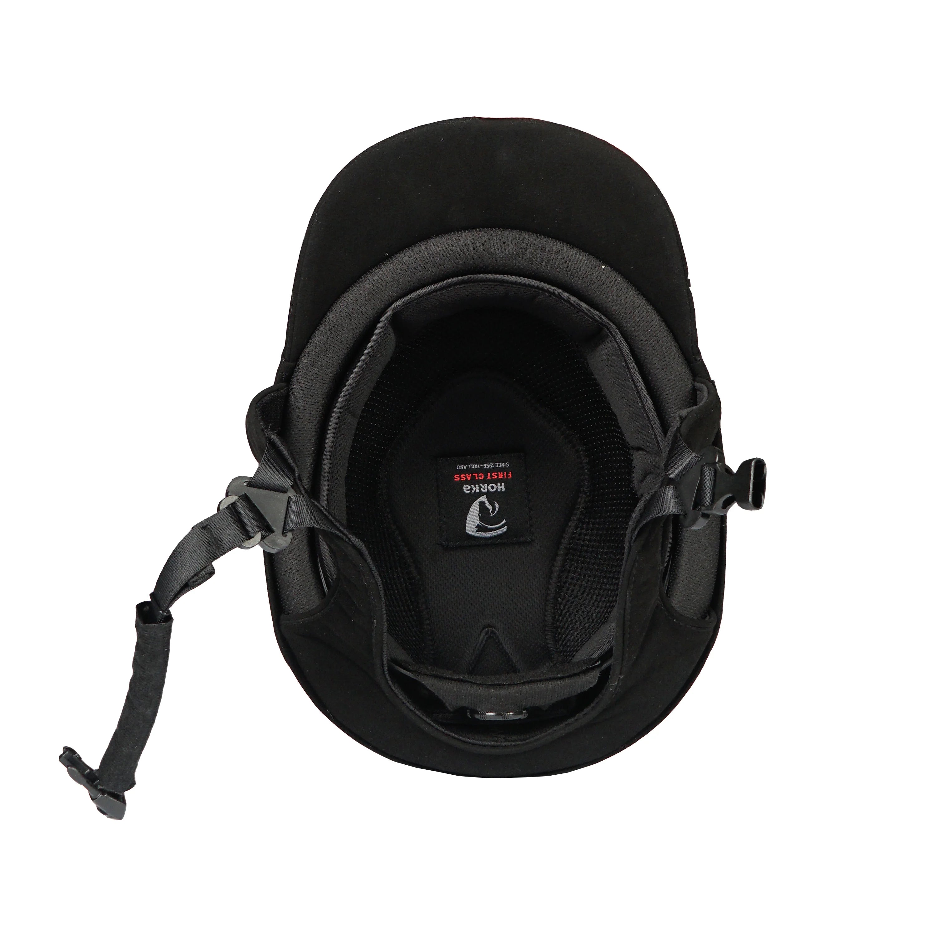Horka Ridhjälm Hawk Leather - Svart