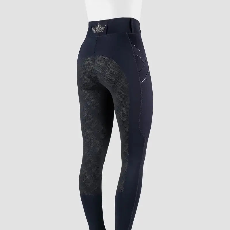 Horka Ridtights Momentum Barn - Marinblå