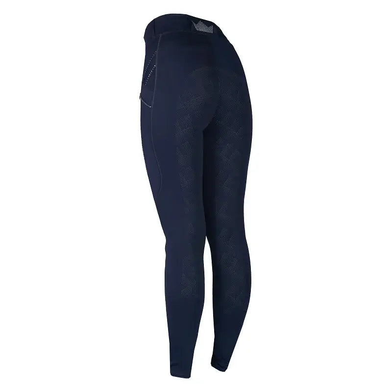 Horka Ridtights Momentum Barn - Marinblå