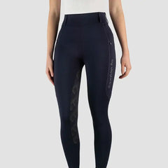 Horka Ridtights Momentum Barn - Marinblå
