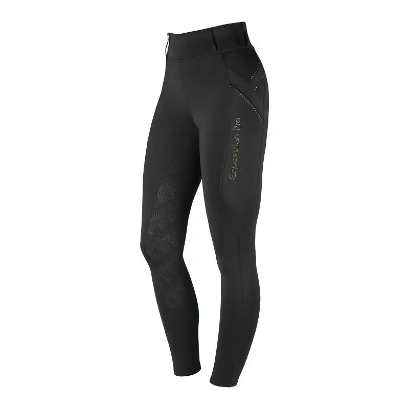 Horka Ridtights Momentum Barn - Svart/Rosé