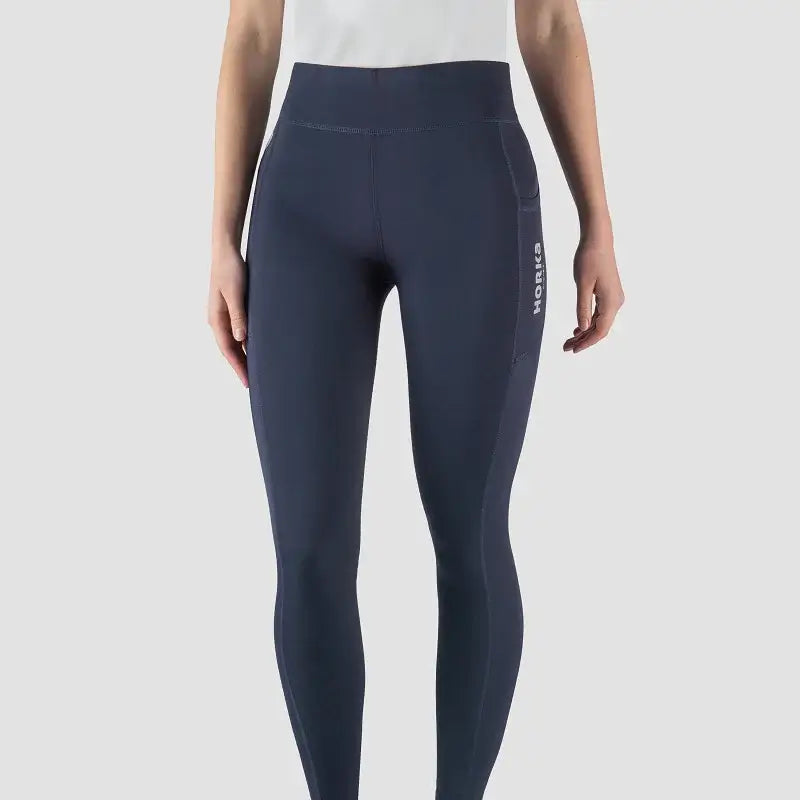 Horka Ridtights Originals Barn - Marinblå