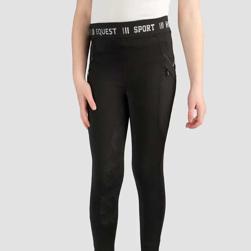 Horka Ridtights Jubilee Barn - Svart