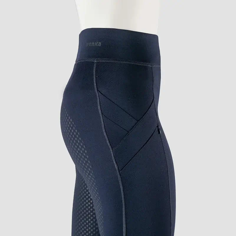 Horka Ridtights Kate Dam - Marinblå