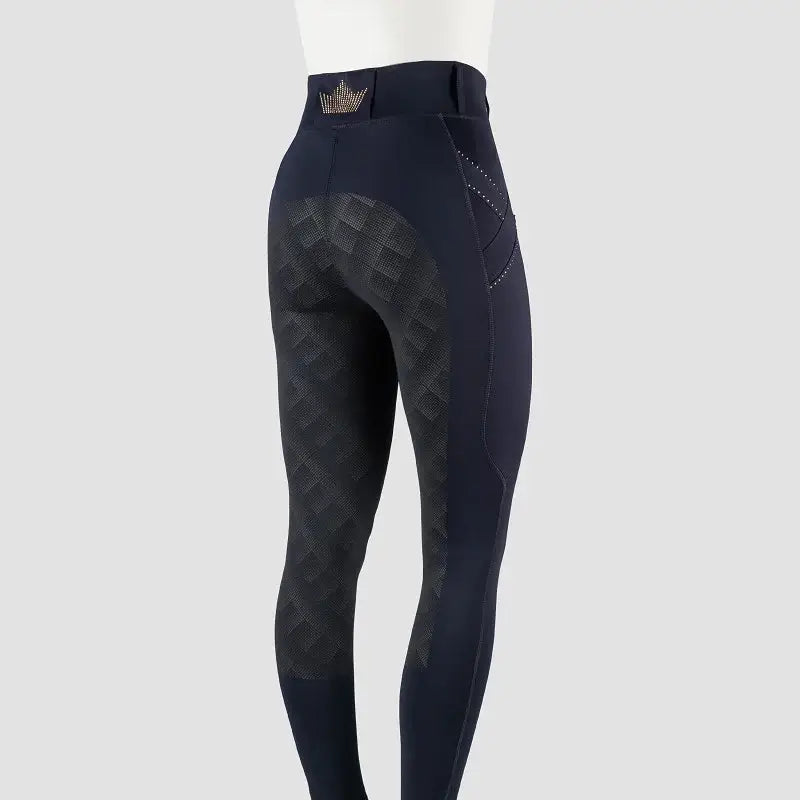 Horka Ridtights Momentum Dam - Marinblå/Rosé